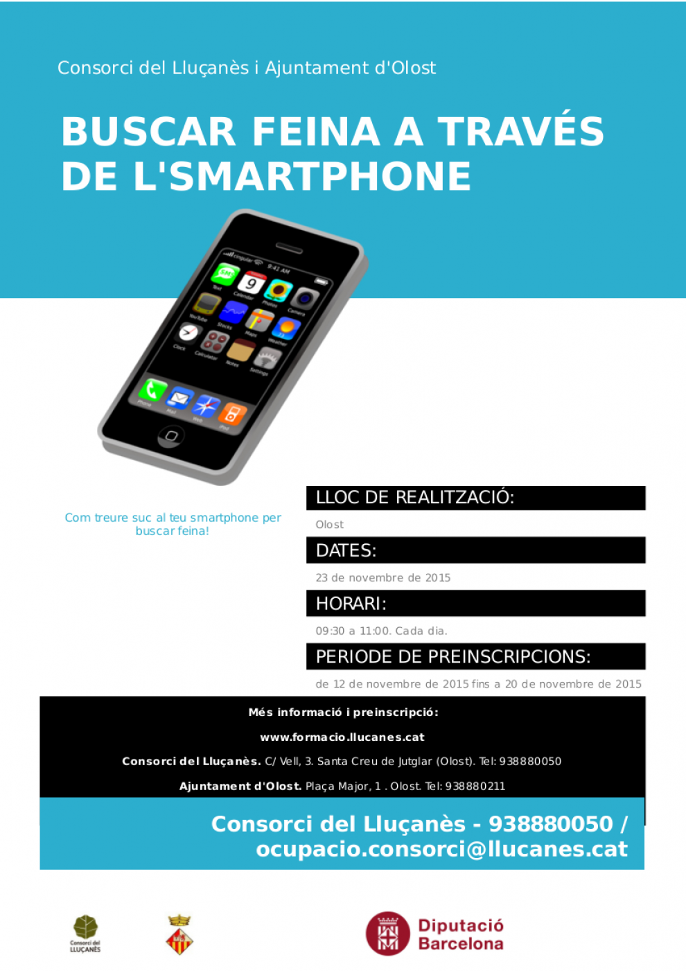 Càpsules TIC: Com buscar feina amb l'smartphone