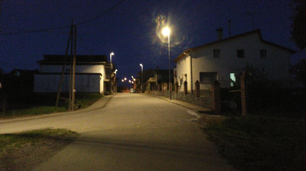 Noves lluminàries LED  a Santa Creu de Jutglar