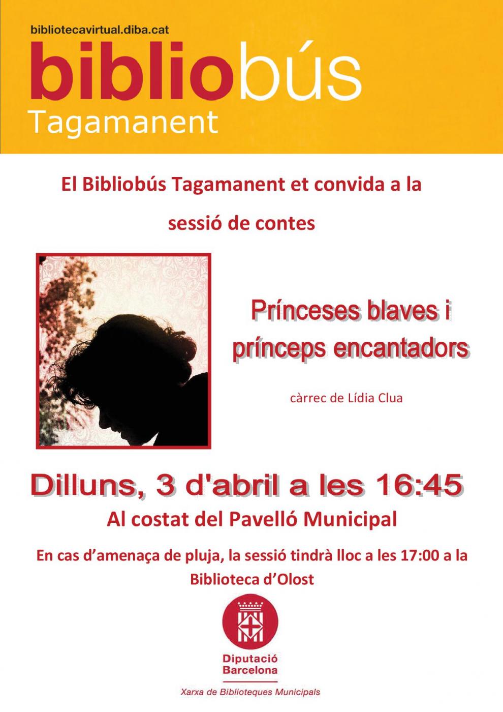 Sessió de contes del Bibliobús: Princeses blaves i prínceps encantadors