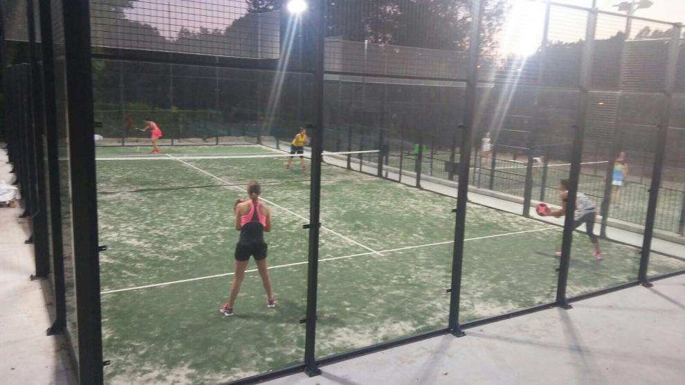 Avançament de l'inici del 1r Torneig de Pàdel d'Olost