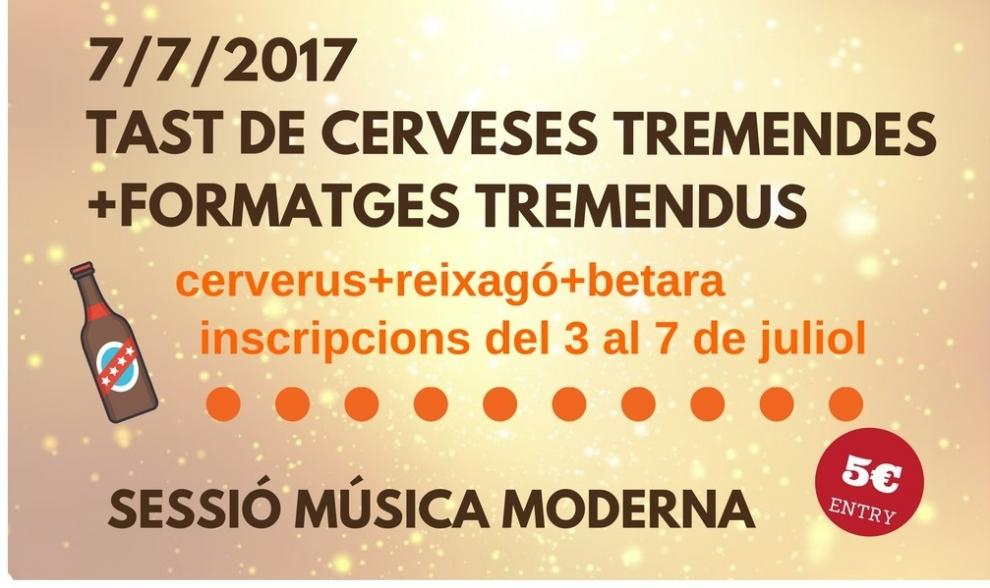 Tast de cerveses tremendes i formatges tremendus