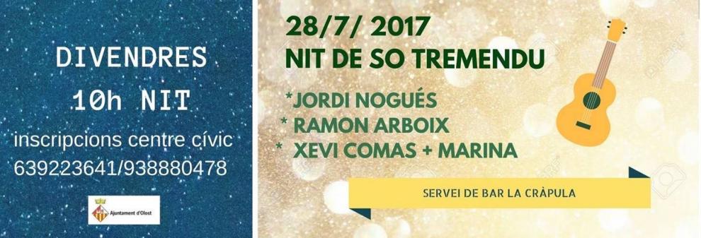 Nit de so tremendu al Centre Cívic