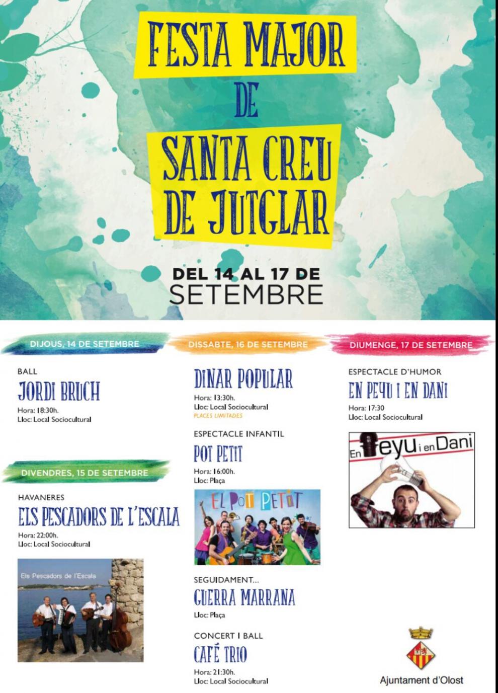 Tot a punt per la Festa Major de Santa Creu de Jutglar
