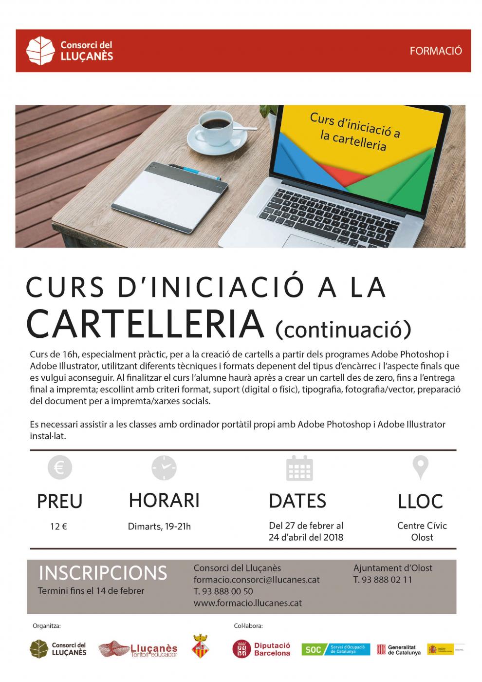 Continuació del Curs d'iniciació a la cartelleria