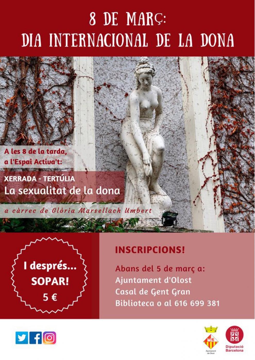 Commemoració del Dia internacional de la dona a Olost