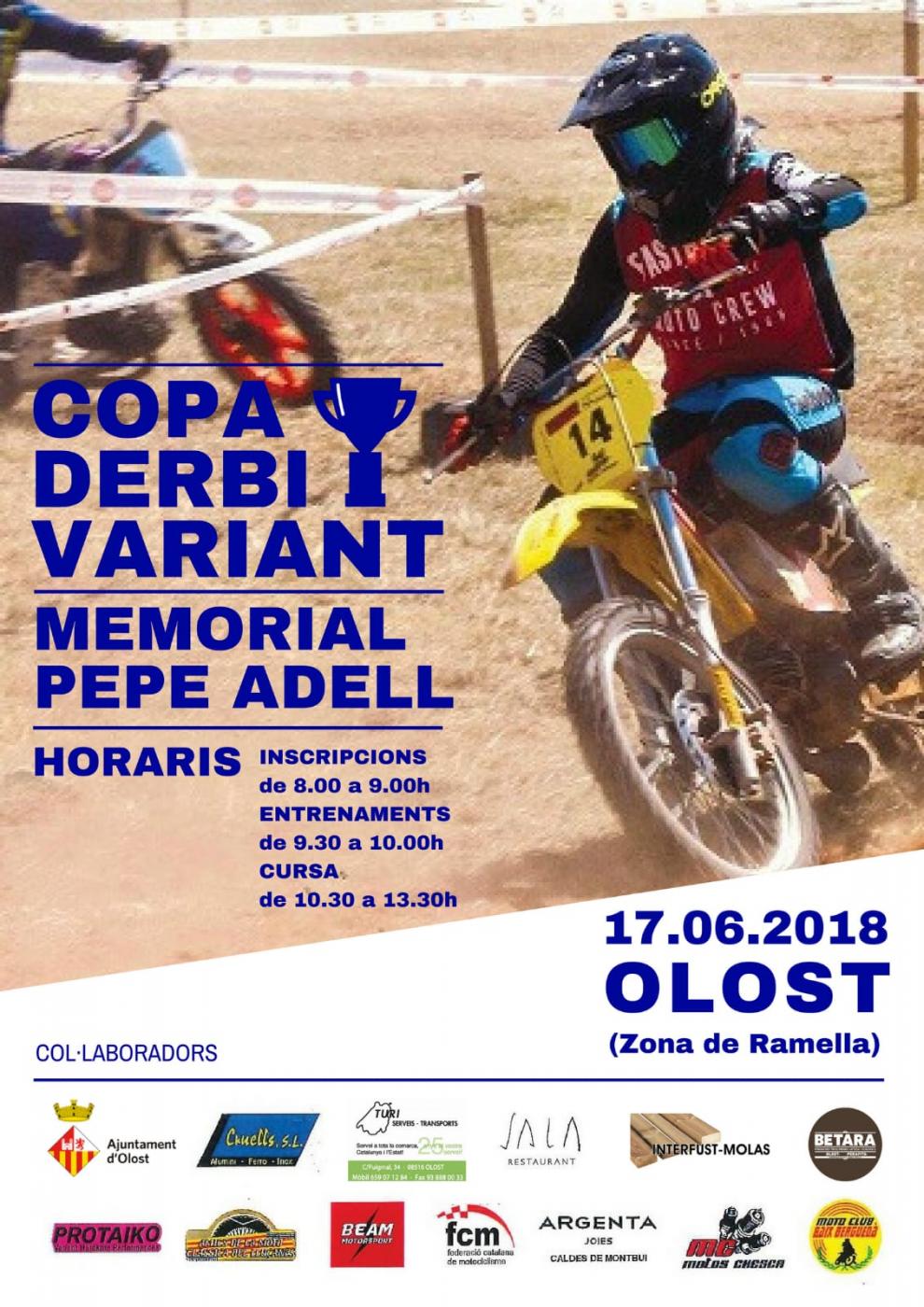 Copa Derbi Variant 2018 -Memorial Pepe Adell