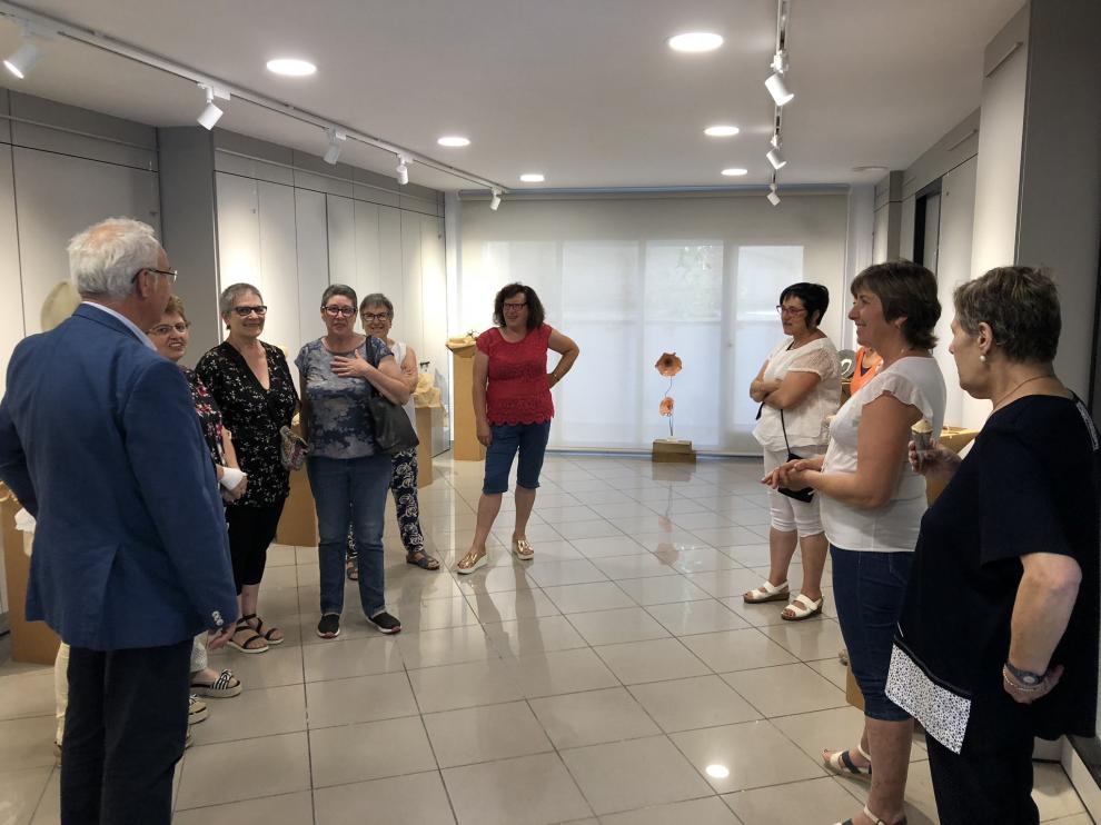 Exposició de ceràmica al Local Cultural d'Olost