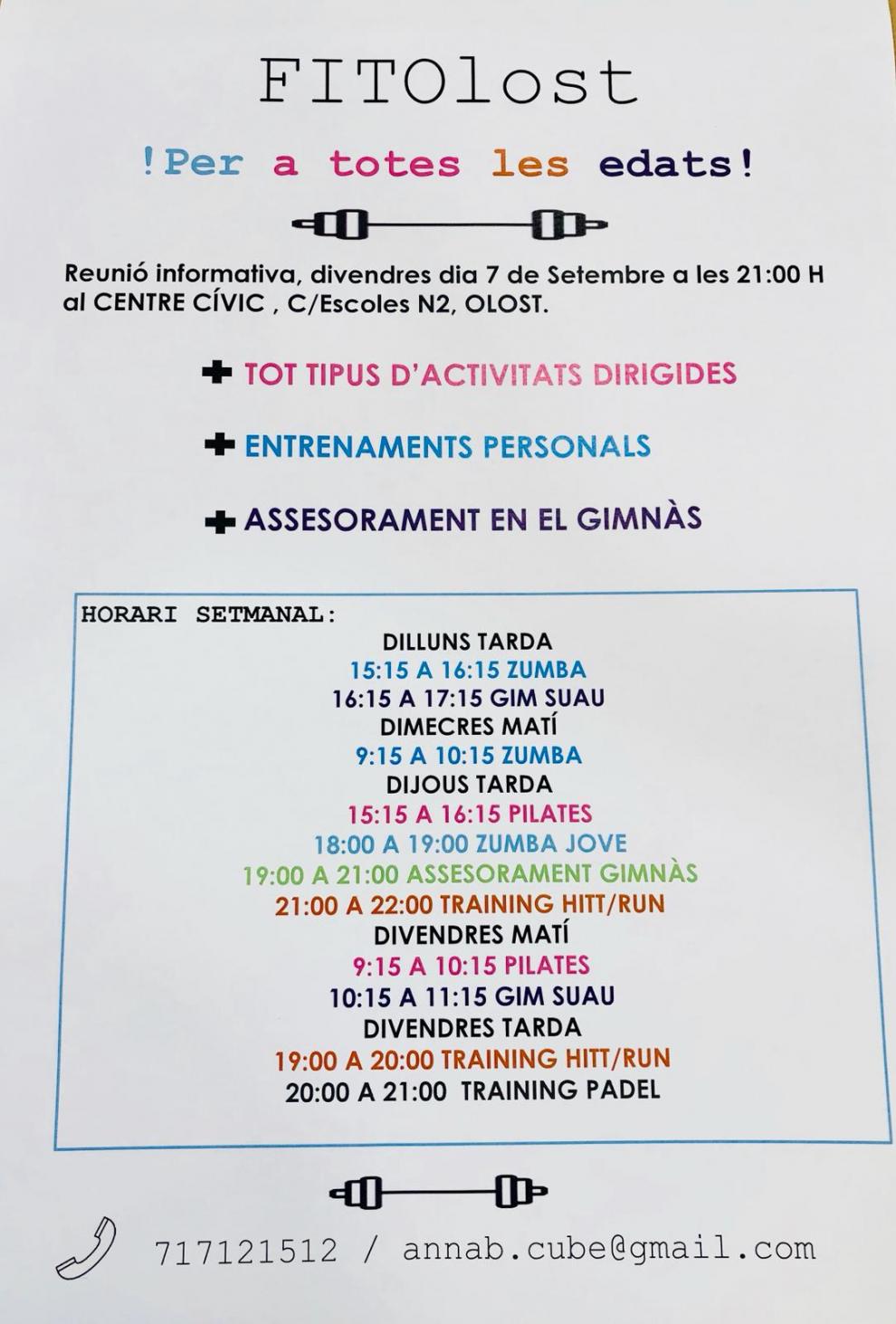 FITOlost per a totes les edats!