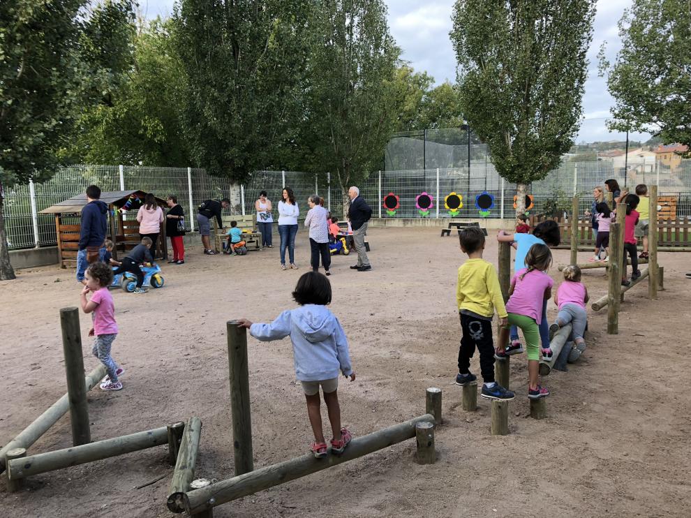 Inauguració de les millores del pati de l'Escola i de l'Escola Bressol