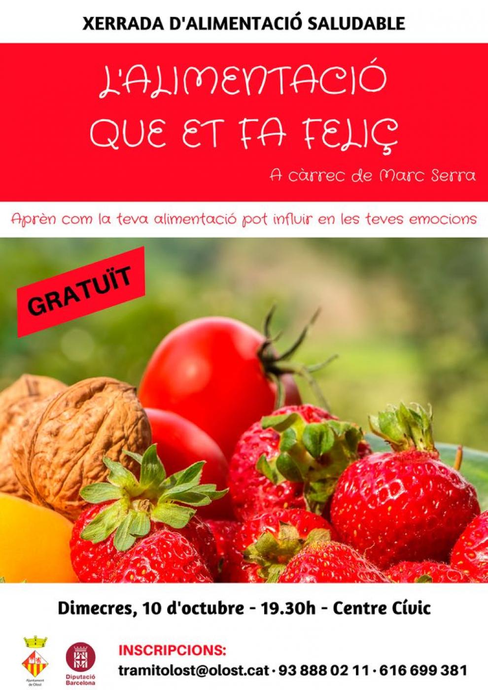 Xerrada d'alimentació saludable