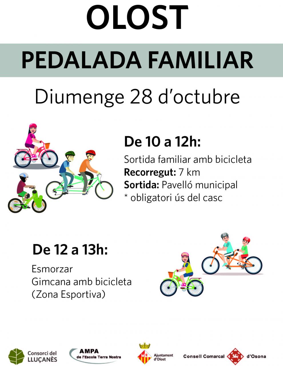 Pedalada familiar d'Olost