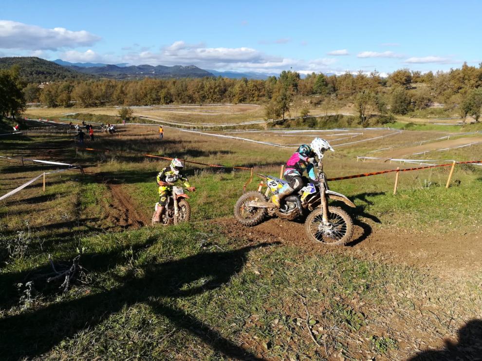 Espectacular cap de setmana de motocross a Santa Creu de Jutglar