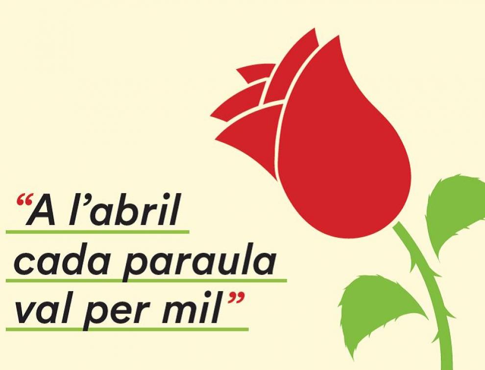 Olost participa a la Campanya “A l’abril cada paraula val per mil”
