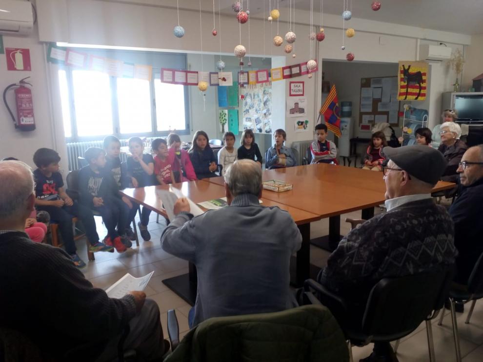 Els nens i nenes de cicle inicial de l'Escola Terra Nostra han visitat l'Espai Activa't