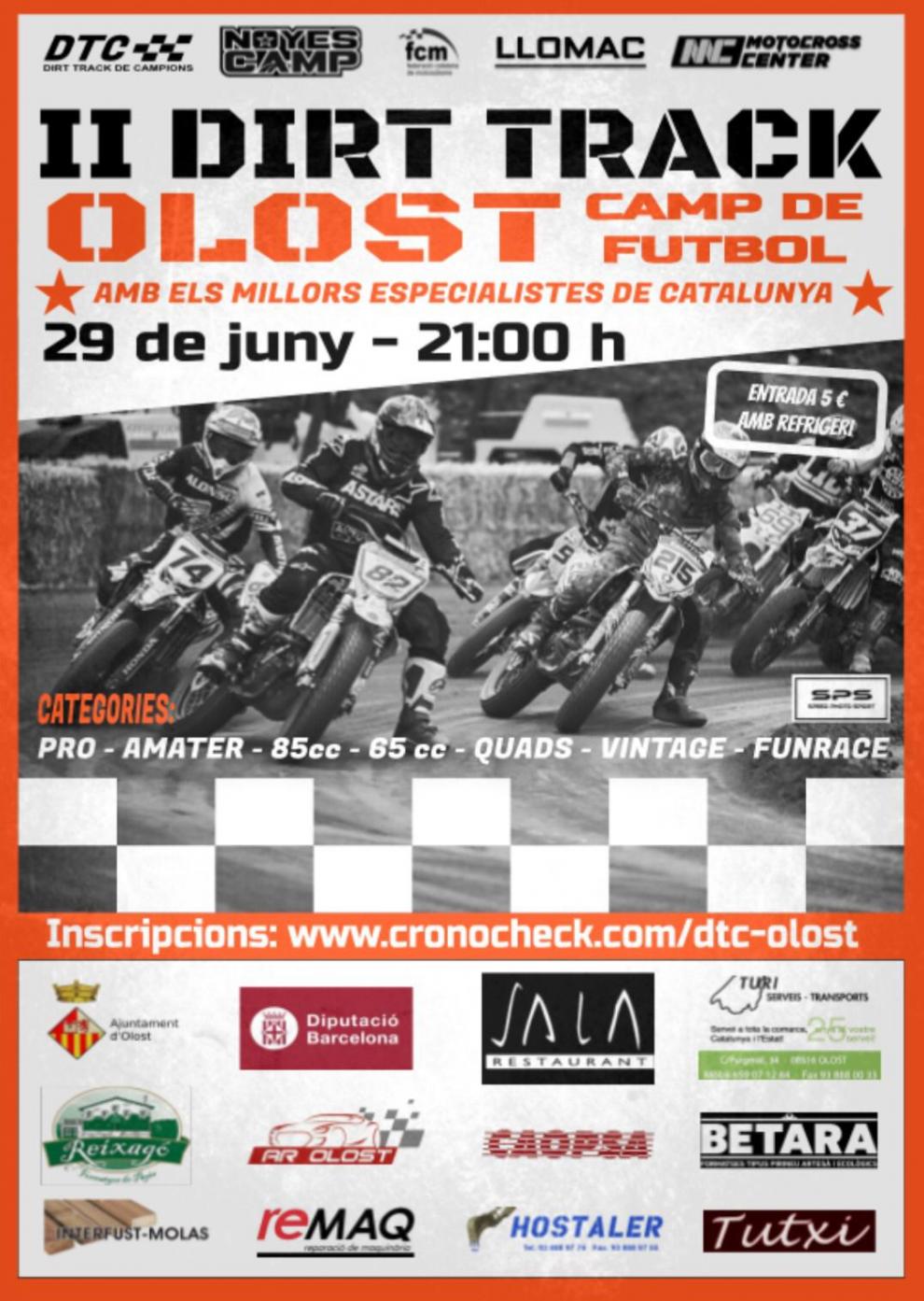 Dirt Track de Campions a Olost