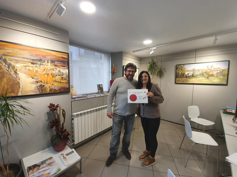 Entrega dels premis als guanyadors del 4t Concurs d'Instagram #NadalOlost19
