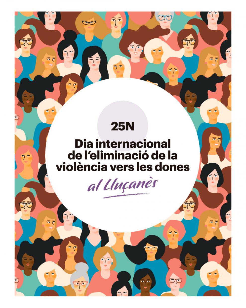 Activitats organitzades al Lluçanès en motiu del 25N