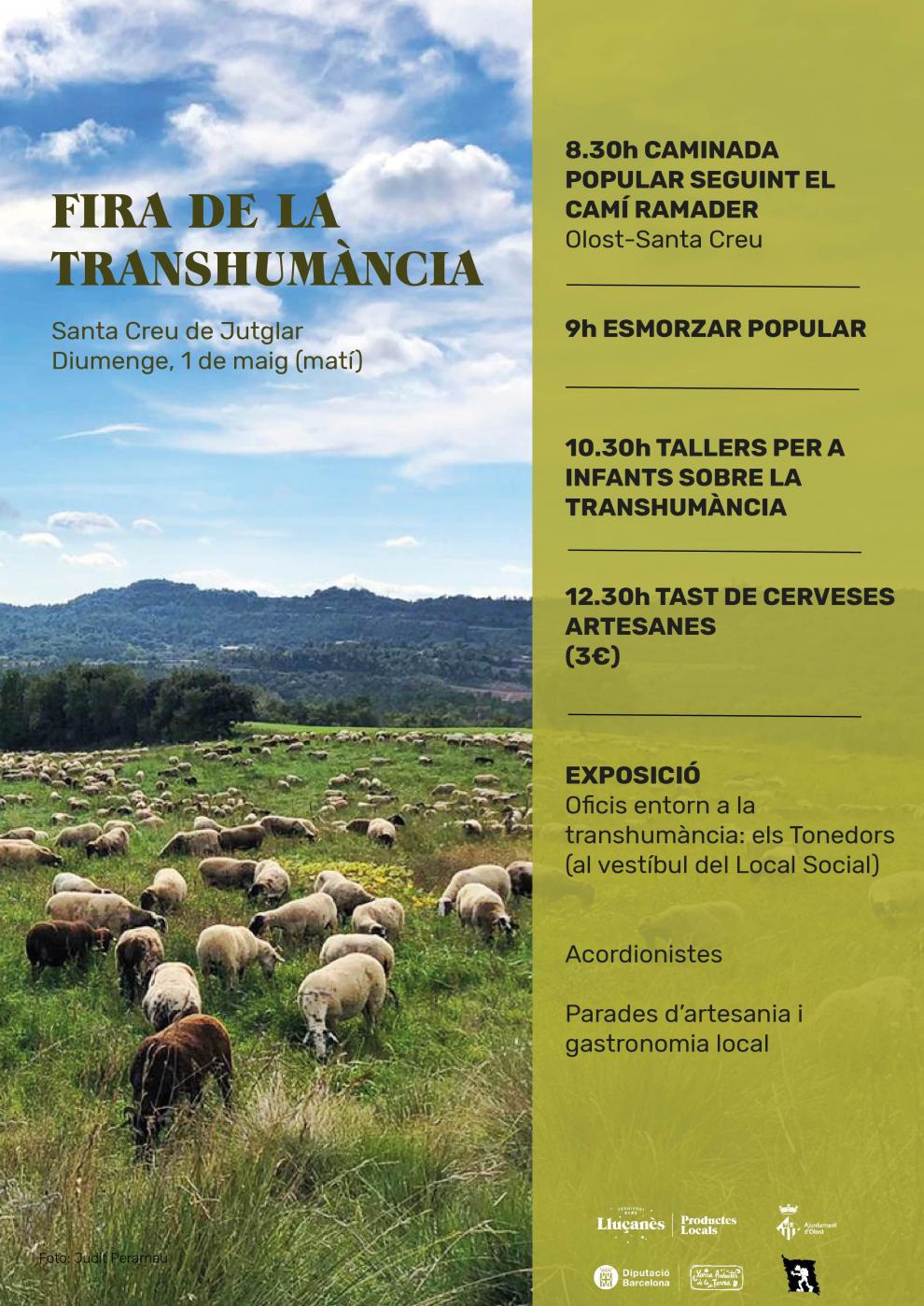 L'1 de maig torna la Fira de la Transhumància a Santa Creu de Jutglar