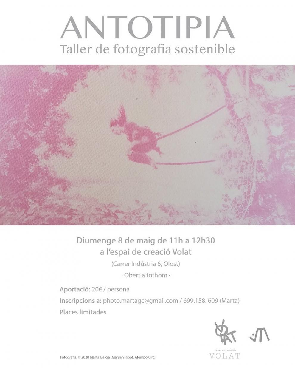 Antotipia, taller de fotografia sostenible