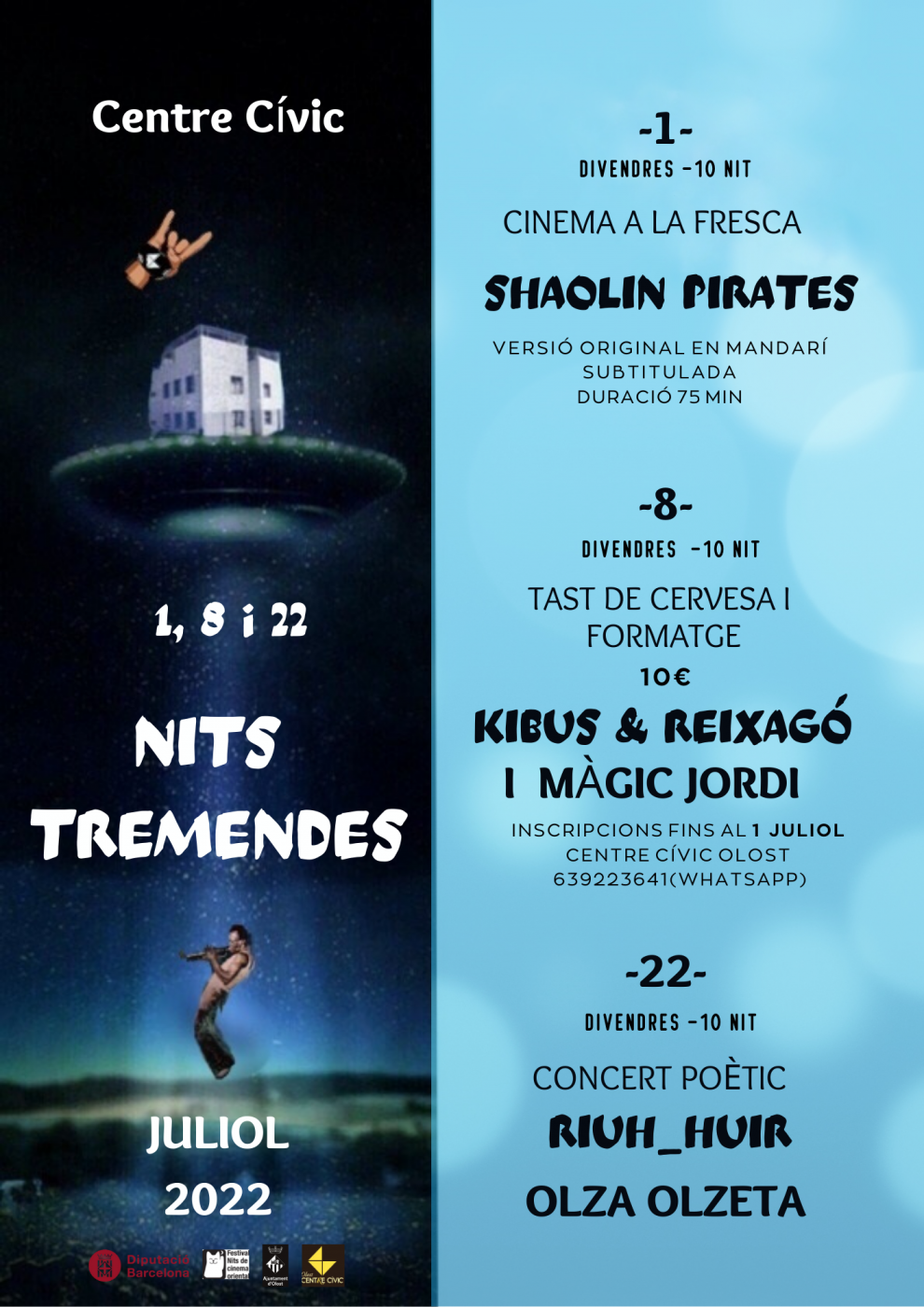 Tornen les Nits Tremendes a Olost