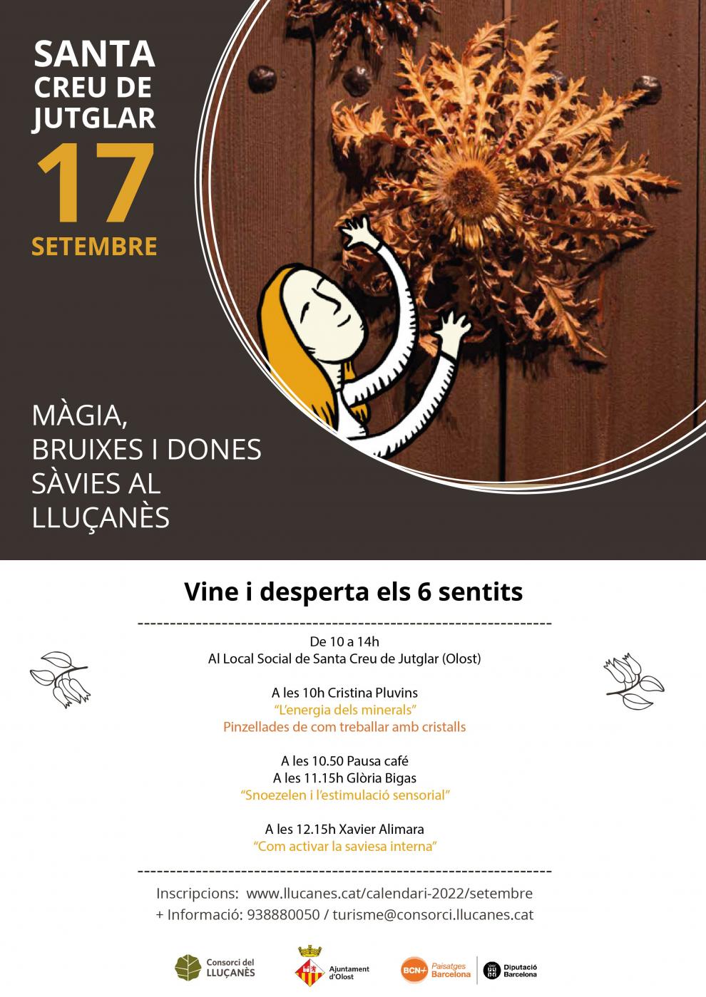 Vine i desperta els 6 sentits a Santa Creu de Jutglar