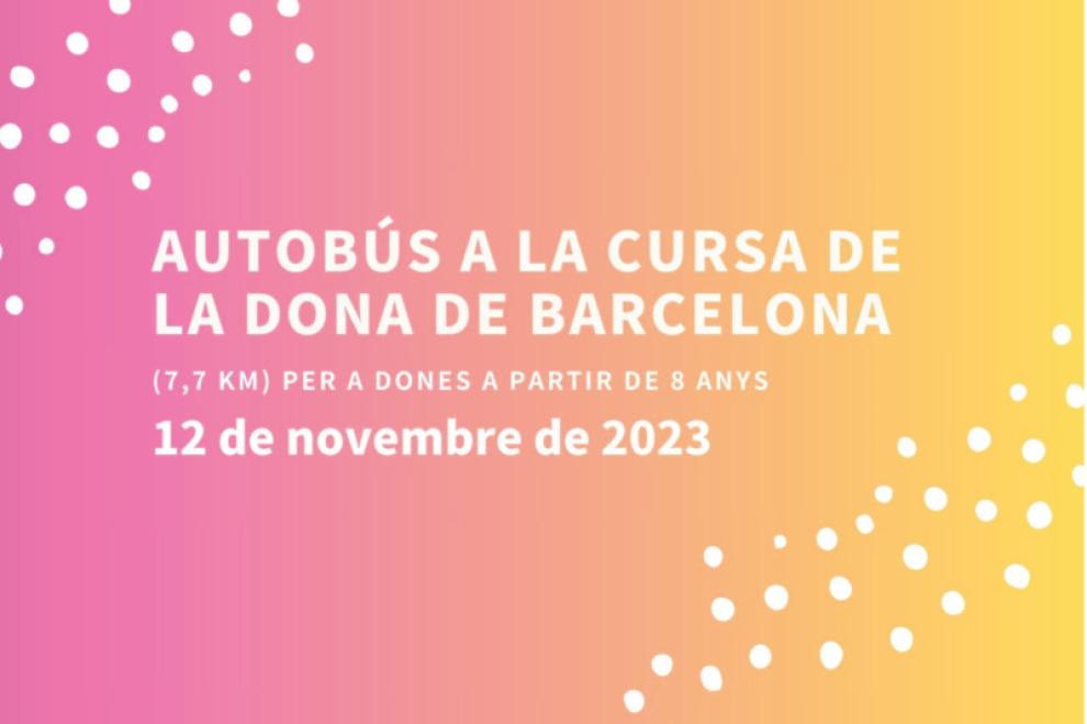 El Consorci organitza un autobús per anar a la Cursa de la Dona de Barcelona