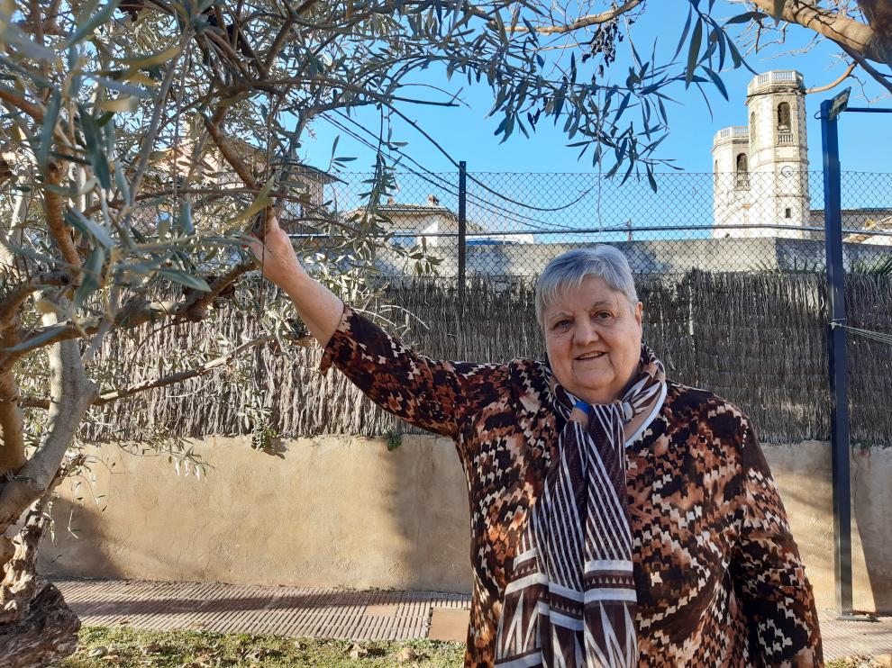 Milagros Font Gaja, escollida com a dona representant de la pagesia a Olost