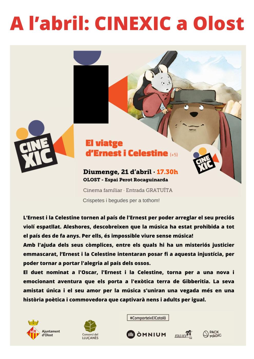 Projecció de la pel·lícula 