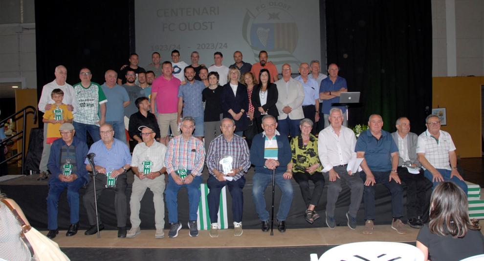 El FC Olost celebra l’acte central del seu centenari