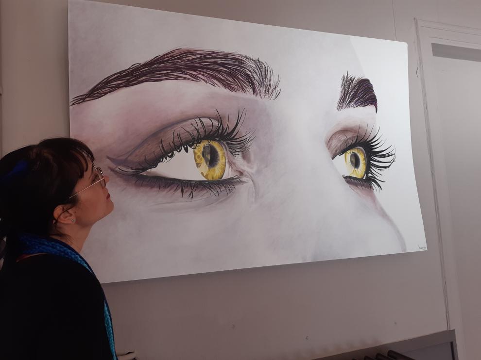 Entrevista a Maria Peix, artista que exposa a l'Espai Perot Rocaguinarda fins a mitjans de març