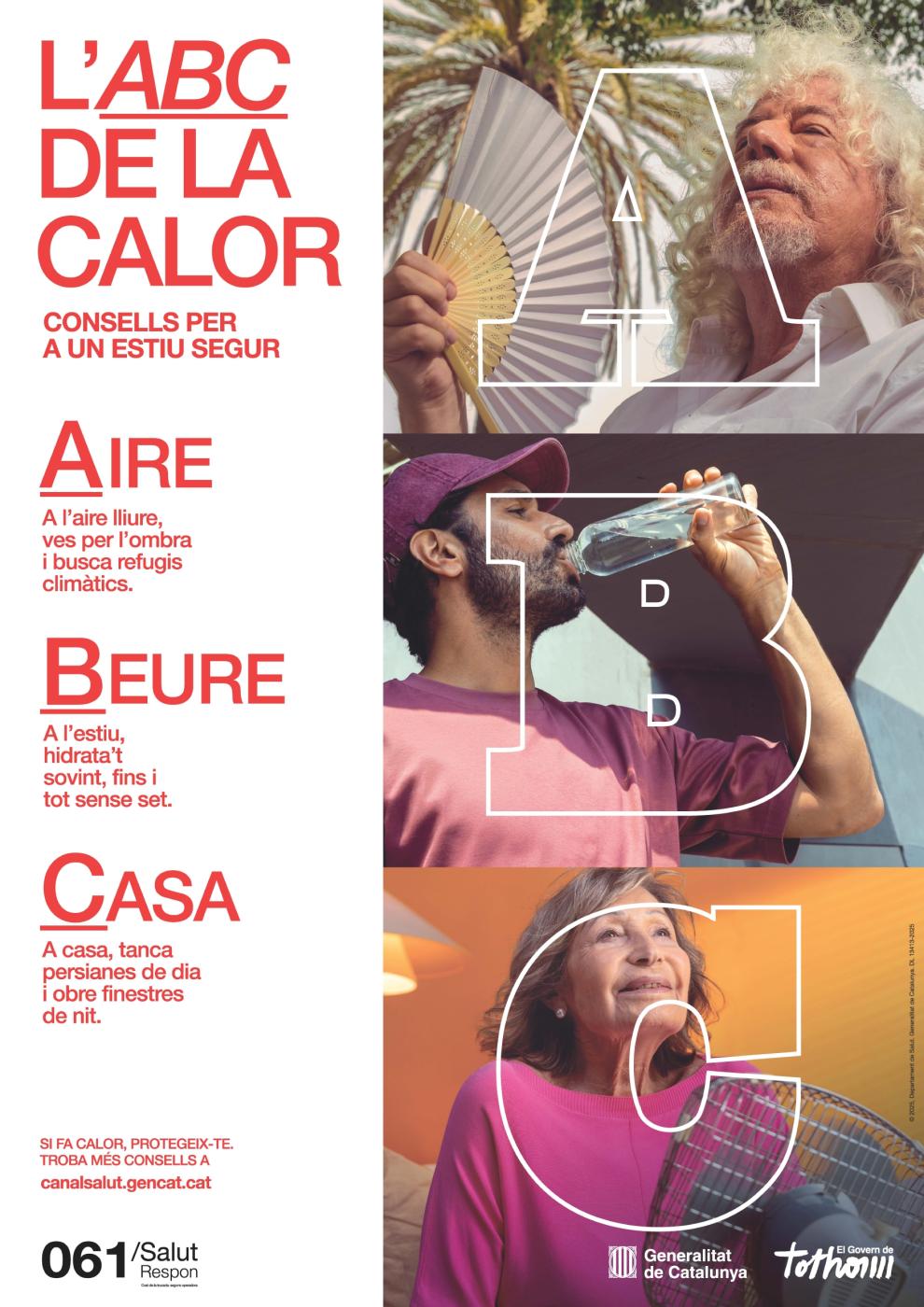 Consells d'estiu per prevenir els efectes de la calor