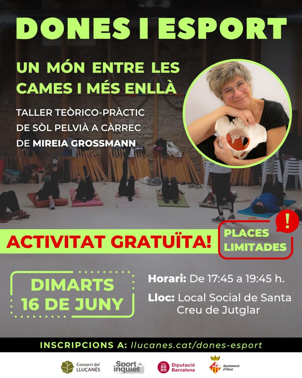 Dones i esport: Un món entre cames i més enllà, amb Mireia Grossmann